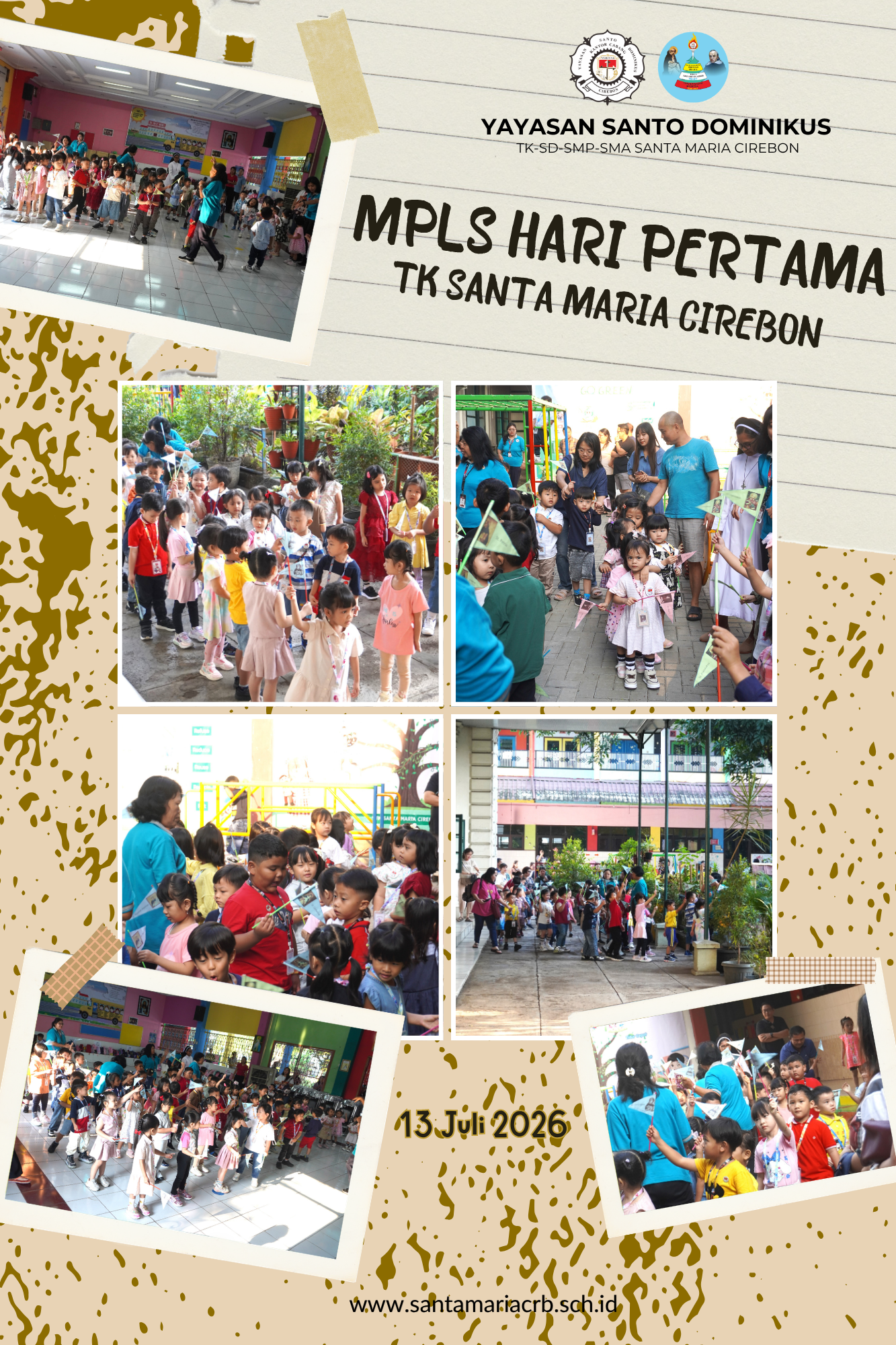 Hari Pertama MPLS Santa Maria Cirebon: Menyambut Langkah Baru dengan Semangat Veritas