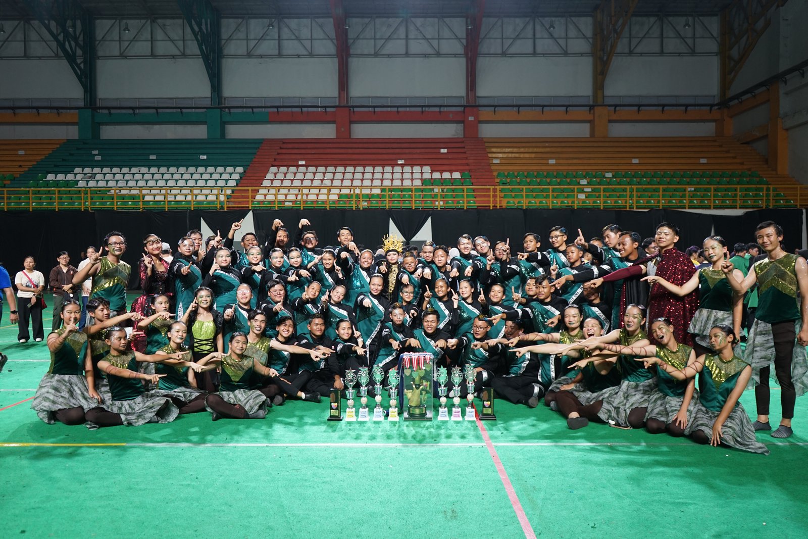 Prestasi Gemilang Marching Band Listya Dwijaswara SMP & SMA Santa Maria Cirebon di Ajang BMBC & JDCI 2025